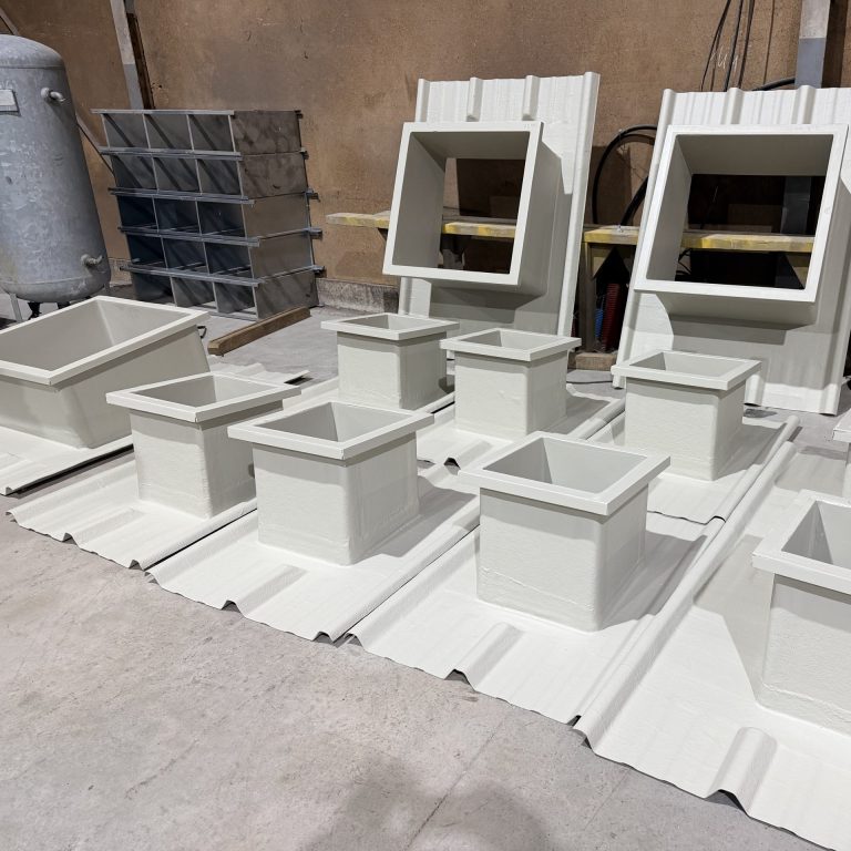 Costiere sur profil bac acier Ave centrage personnalisé